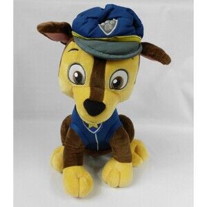 Paw Patrol Chase Plush Pup Boy Dog Blue Nickelodeon Stuffed Animal 16 In Tall